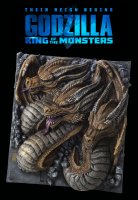 Godzilla 2019 King of the Monsters King Ghidorah Wall Breaker Giant 3D Display