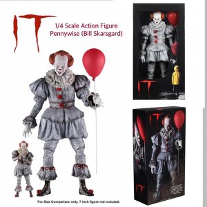 It 2017 Pennywise 1/4 Scale Figure by Neca