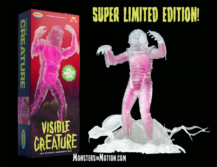 Creature from the Black Lagoon Visible Aurora Model Kit LIMITED EDITION - Click Image to Close