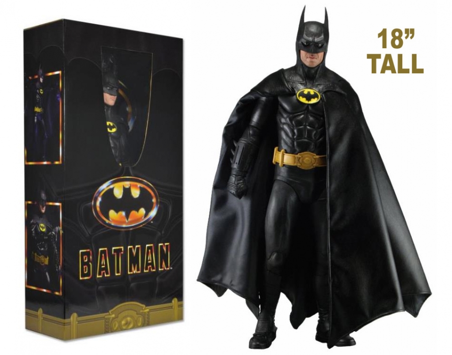 Batman 1989 Michael Keaton 1/4 Scale Figure Re-Issue by Neca - Click Image to Close