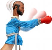 Rocky Clubber Lang 13-Inch Boxing Puppet Toy Rocky Reachers