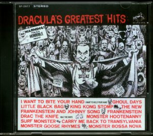 Dracula's Greatest Hits CD Soundtrack Monster Parodys