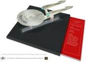 Star Trek 2009 Starship Library Vol. 3 U.S.S. Enterprise NCC-1707 Kelvin Timeline Die-Cast Ship & Book Set