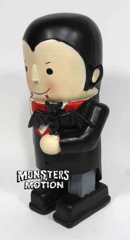 Dracula Vampire 9" Nut Cracker Styled Display Figure - Click Image to Close