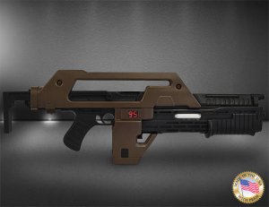 Aliens Pulse Rifle Brown Bess 1/1 Scale Prop Replica LIMITED EDITION