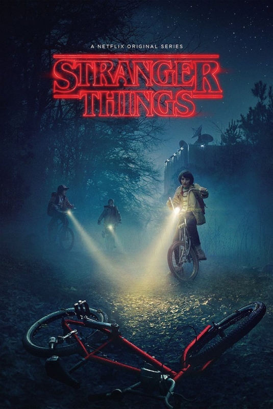 Stranger Things Season One Poster #1 24" X 36" Bike - Click Image to Close