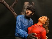 Wolf Man & Gwen Conliffe 1941 Master Painted 1/6 Scale Statue Diorama Lon Chaney Jr. Wolfman