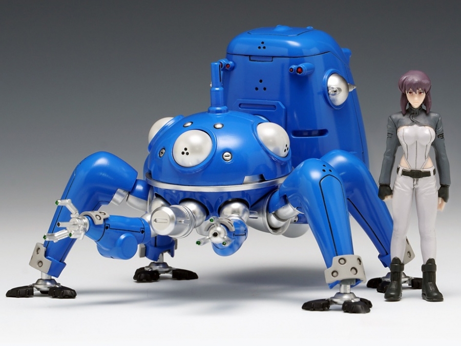 Ghost In The Shell S.A.C. 2nd GIG: Tachikoma 1/24 Scale Model Kit by Wave - Click Image to Close