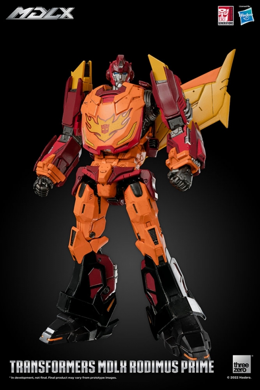 Transformers Rodimus Prime MDLX Figure by ThreeZero - Click Image to Close