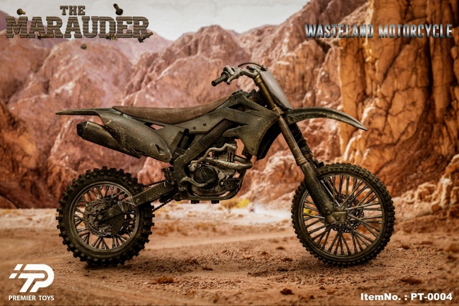 Marauder Wasteland Motorcycle 1/6 Scale Collectible Figure Accessory - Click Image to Close