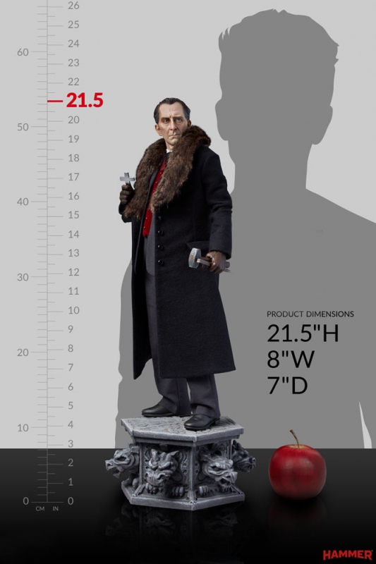 Van Helsing Peter Cushing 1/4 Scale Premium Format Figure Hammer Films Dracula - Click Image to Close