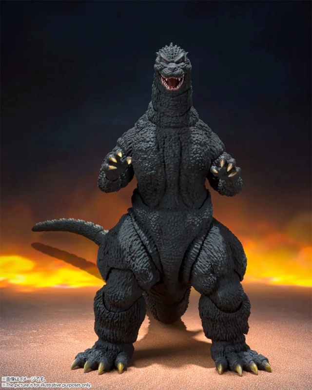 Godzilla vs. Biollante 1989 Godzilla S.H. Monsterarts Figure by Bandai Spirits - Click Image to Close