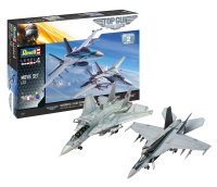 Top Gun Maverick 1/72 Scale Movie Gift Set Model Kit F-14D Super Tomcat and F/A-18E Super Hornet