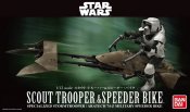 Star Wars Scout Trooper & Speeder Bike 1/12 Scale Mode Kit