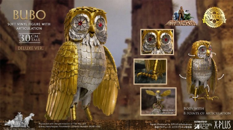 Bubo - the metallic, mechanical owl from Clash of the Titans.