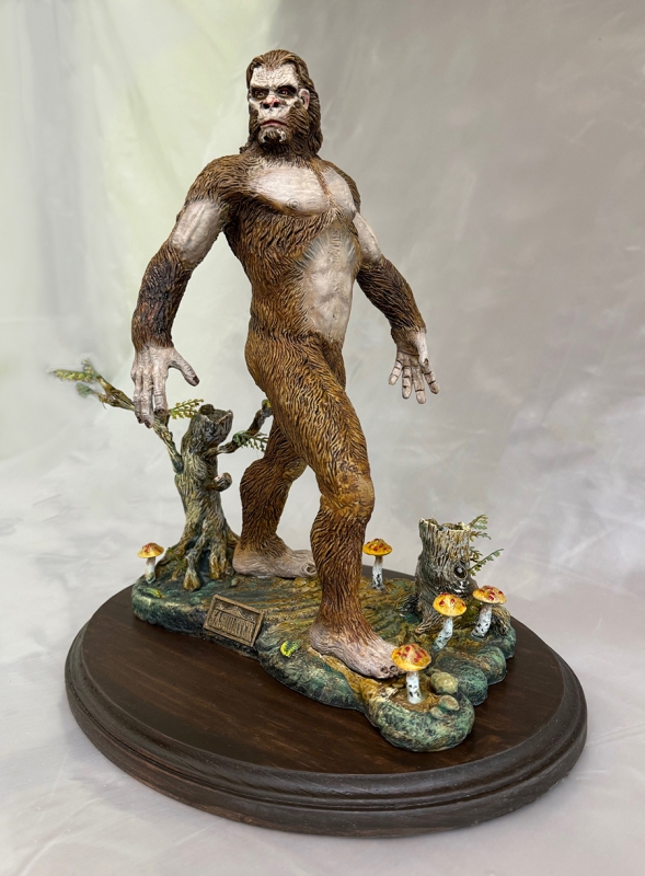 Bigfoot Sasquatch 1/7 Scale Resin Model Kit - Click Image to Close