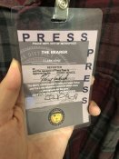 2017 Screen Used Henry Cavill Superman Clark Kent Flannel Wardrobe w/ Press Pass Prop