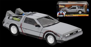 Back to the Future Delorean Time Machine 6" Diecast Replica NECA