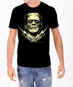 Frankenstein Bolts Glow In The Dark T-Shirt