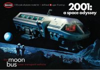2001: A Space Odyssey AURORA Moon Bus Plastic Model Kit Moebius (Version B)