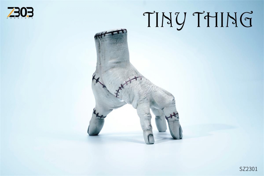 Thing and Tiny Thing Resin Figure Set - Click Image to Close