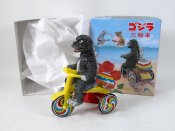 Godzilla Vs. Mechagodzilla 1974 Regular Godzilla Designer Tricycle Toy by M1 Japan