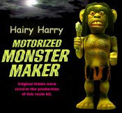 Motorized Monster Maker Hairy Harry Model Kit Topper