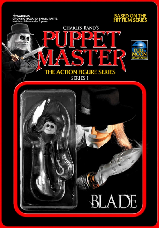 Puppet Master Blade 3.75" Re- Action Action Figure - Click Image to Close