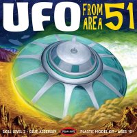 Area 51 UFO 1/48 Scale Model Kit Lindberg/Testors Re-Issue by Polar Lights