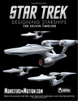 Star Trek Designing Starships, Volume 3: The Kelvin Timeline Hardcover Book