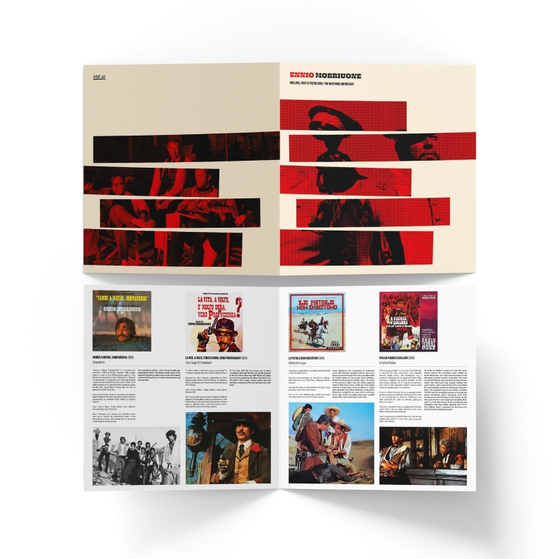 Dollars, Dust & Pistoleros: The Westerns Anthology (20th Anniversary Deluxe Edition Vinyl Box Set) Ennio Morricone - Click Image to Close