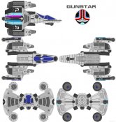 Last Starfighter Gunstar 1/144 Scale Model Kit