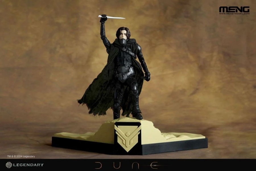 Dune 2021 Paul Atreides Deluxe 1/12 Scale Model Kit by Meng - Click Image to Close
