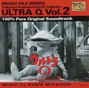 Ultra Q Music File Vol. 2 Soundtrack CD Kunio Miyauchi (Japanese Import)
