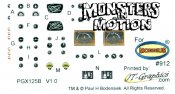 Battlestar Galactica 2003 Colonial Viper MK II 1/32 Scale Model Photoetch & Decal Set for Moebius