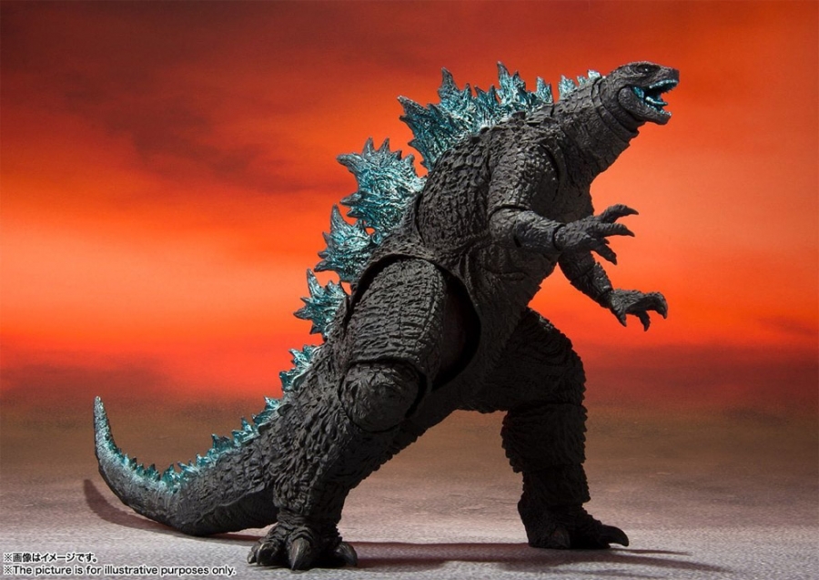 Godzilla Vs. Kong 2021 Godzilla S.H. MonsterArts Figure - Click Image to Close