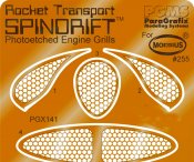 Land of the Giants Spindrift Photoetch Set 1/128 Scale