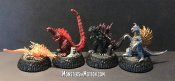 Godzilla HG D+ Vol. 3 Figures 4 Piece Set Shin Godzilla