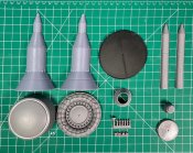 Convair Nexus & Convair Helios 1/700 Scale Model Kit Super-Booster Collection #3