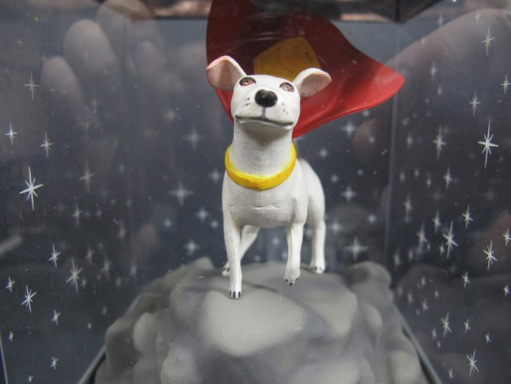 Superman Krypto the Superdog 3 Tall figure with Base SDCC