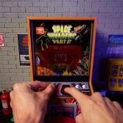 Space Invaders Part II Quarter Arcades Video Game Replica
