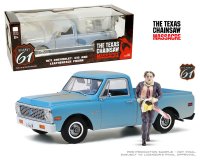 Texas Chainsaw Massacre 1971 Chevrolet C10 Diecast and Leatherface