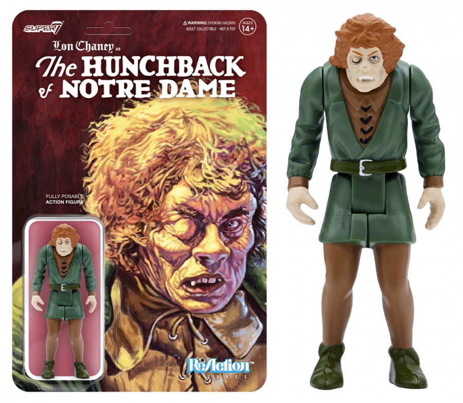 Hunchback of Notre Dame on Chaney 3.75" ReAction Figure - Click Image to Close