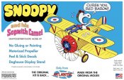 Snoopy and His Sopwith Camel Snap Together Model Kit