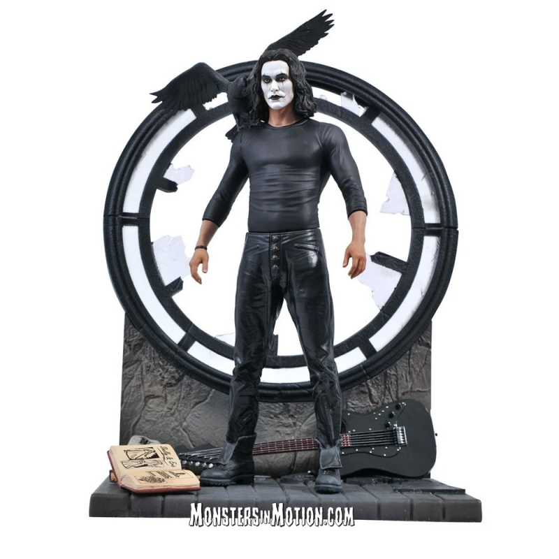 Crow, The 1994 Brandon Lee Movie Gallery Statue - Click Image to Close