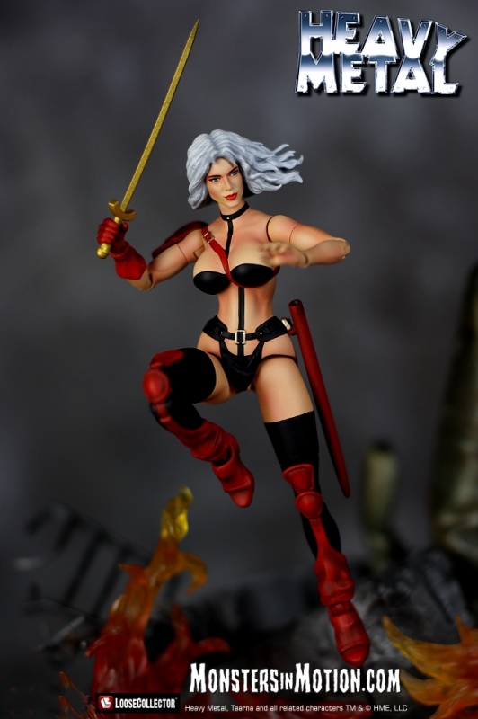 Heavy Metal The Movie Taarna and Avis 6 Inch Figure - Click Image to Close