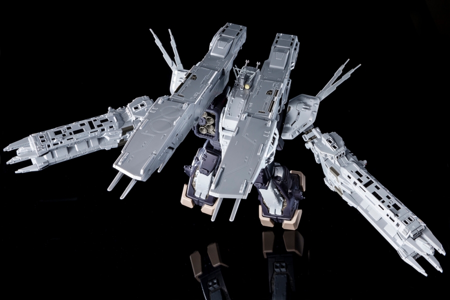 Macross Robotech SDF-1 1/3000 Scale Perfect Transformed Figure by Arcadia - Click Image to Close