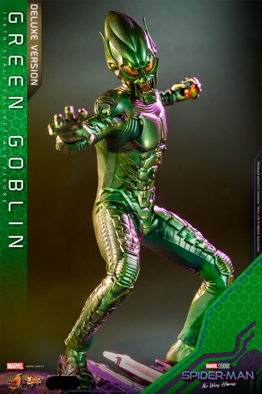 Green Goblin Deluxe Version 1/6 Scale Figure by Hot Toys - Click Image to Close