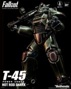 Fallout T-45 Hot Rod Shark Power Armor 1/6 Scale Figure by Three Zero