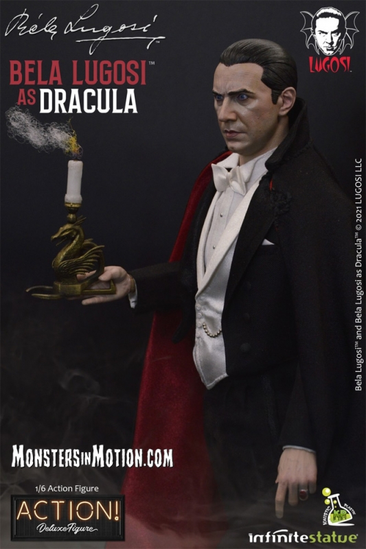 Dracula Bela Lugosi 1/6 Scale Figure with Base - Click Image to Close